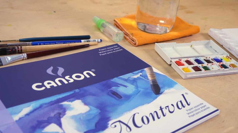 Materiais de Aquarela para Iniciantes