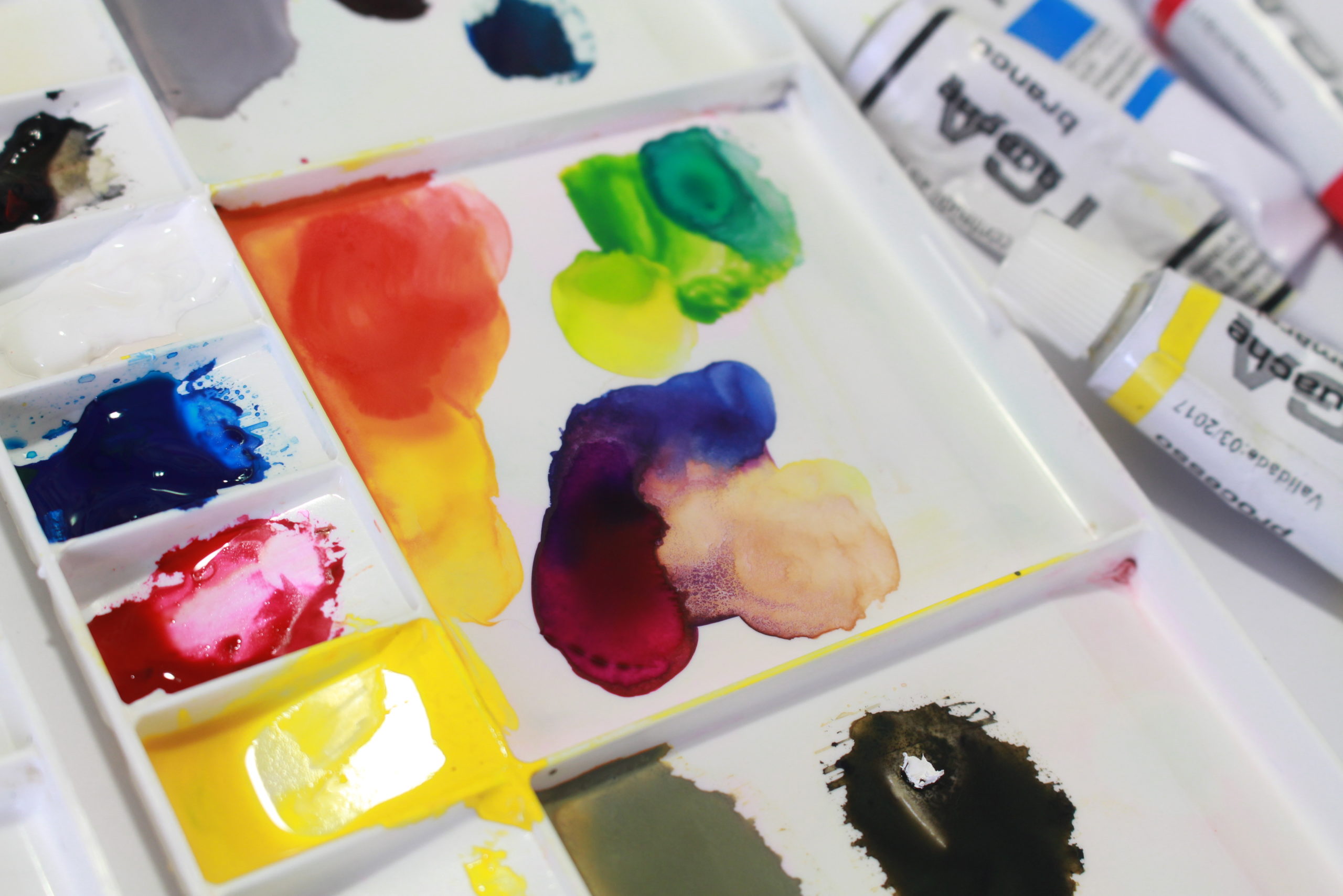Teoria das Cores: Mistura de cores